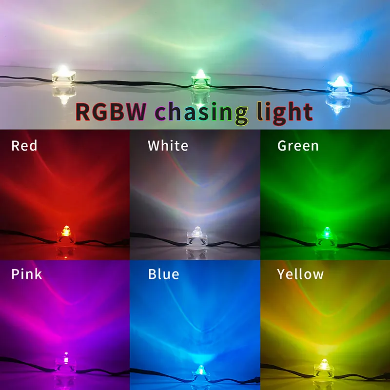Solid colour options: red, white, green, pink, blue and yellow
